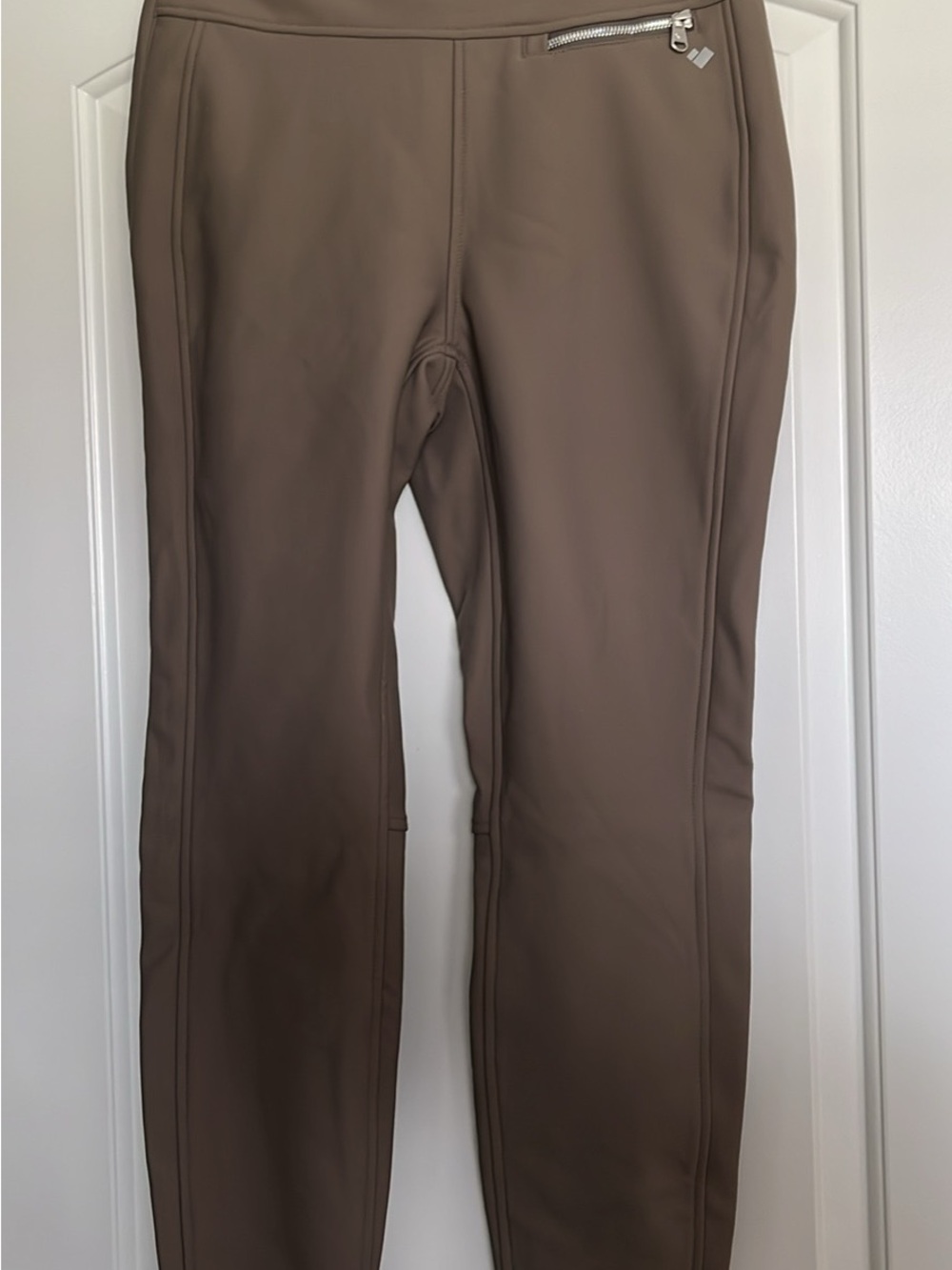 Obermeyer Taupe Performance Ski Pant
